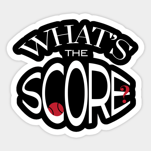 What s The Score Padel Sticker TeePublic what-s-the-score-padel-sticker-teepublic